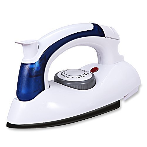 Mini Travel Iron, Iron Master Steam, 700w Foldable Wired Portable Travel Steamer Dry Iron