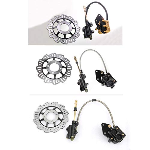 image for Wotefusi Brand New Rear Brake System Brake Disc Rotor Disk Kit Set Dir