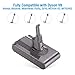 FirstPower 4.0Ah 21.6V Replacement Battery - Compatible with V8 Animal V8 Absolute V8 Motorhead V8 Fluffy SV10 Vacuum Cleaner