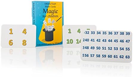 DIDACTUS Math Cards MAGIC for children