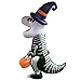 Joiedomi 8 FT Halloween Inflatables Outdoor Decorations, Halloween Blow Ups for Yard, Inflatable Skeleton Dinosaur with Pumpkin for Outside Garden Decor