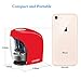Electric Pencil Sharpener,Electrical Automatic Sharpener for NO.2 Pencils and Colored Pencils,Portable Electric Sharpener with Auto Stop Feature for Home/School/Classroom/Office,USB or 2AA Batteries