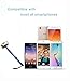 Long Selfie Stick,Extendable Foldable Selfie Stick with Wireless Bluetooth Remote and Adjustable Holder for iPhone,Samsung