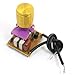 uxcell Table Lamp Full Range Dimmer Gold Tone Rotary Switch 2 Wire Connector