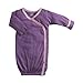 Babysoy Kimono Bundler - Eggplant-0-3 Months