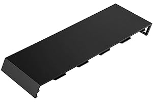 TANGXI PUSOKEI Protective Shell Case HDD Bay Cover Hard Disc Drive Faceplate Replacement for Console(Black)