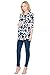My Bump Women's 3/4 Sleeve Front Pleated Ultra Soft Maternity Top(Made in...