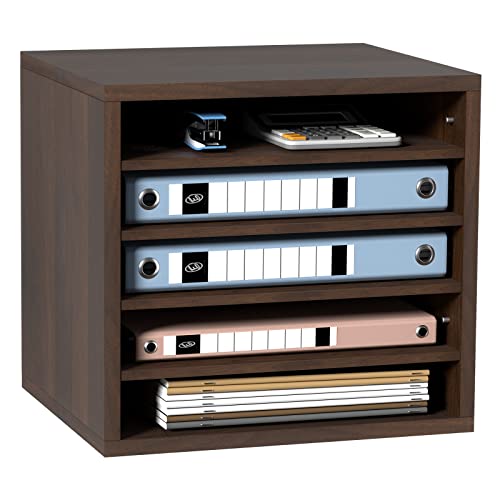 VEVOR Literature Organizers, 5 Compartments Office Mailbox with