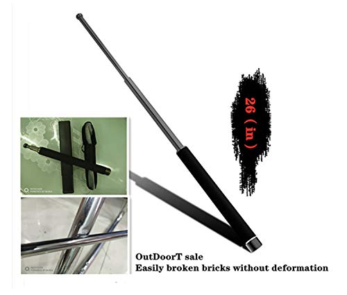Yunshun Blackportable Scalable Pointer, Expandable to 26 inch Baton Holder