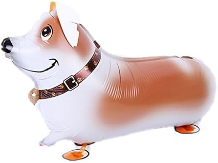 QQBalloon Corgi Domestic Dog Walking Animal Balloon Pet Air Walker