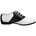Pleaser Saddle-50 Size 10 White Black Saddle Shoes