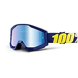 100% unisex-adult Speedlab (50410-238-02) STRATA Goggle Hope-Mirror Blue Lens, One Size