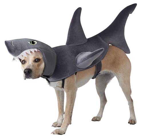 California Costumes The Great White Bark Pet Costume, Small