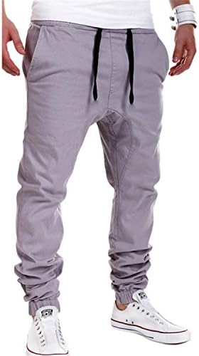 Mandaartins Mens Joggers Male Trousers Men Pants Casual Solid Pants Sweatpants Jogger khaki Black Large Size XXXL gray M