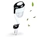 Eocean Car Humidifier, 4 in 1 Car Aroma Diffuser, Car Air Purify with Dual USB Port, Auto Off Function(Black)