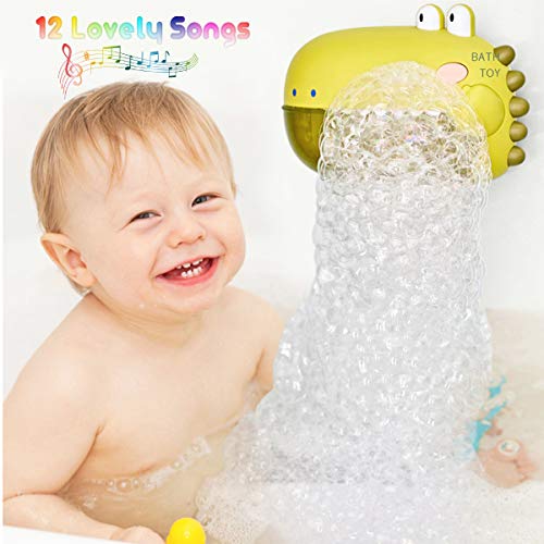 HLXY Bath Toys Bubble Bath Maker for Bathtub Toys Blows Bubbles and
