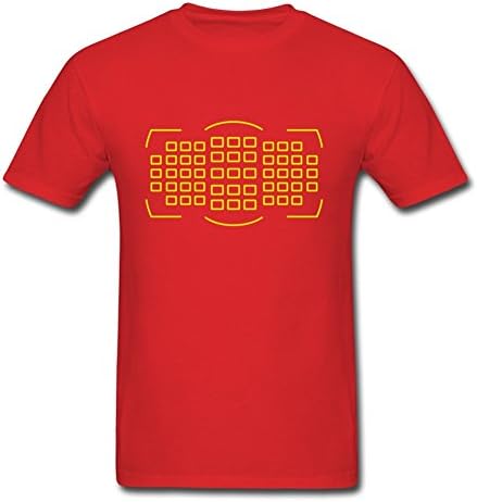 Nikon D700 Focus Point T-shirt Specialized For Men Customized Red T Shirt By Dareene