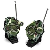 TelDen Outdoor Toys for Kids, 22 Channel 2 Way Radio 3 Miles Handheld Mini Walkie Talkies, Toys for 3-8 Year Old Boys and Girls