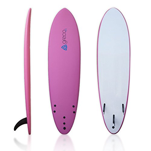7' Performance Soft Top Foamboard Funboard Longboard Foam Surfboard by