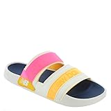 New Balance Women's 202 V2 Sandal, White/Vibrant