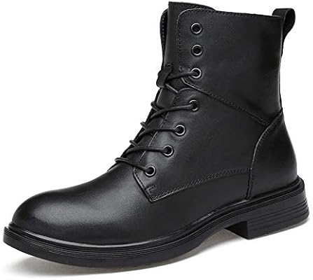 black combat boots size 5