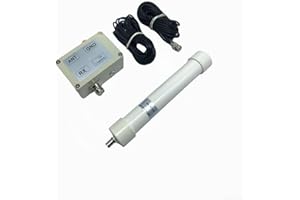 YobiLife Mini Active Whip Antenna for Shortwave Radio, VLF LF HF VHF Reception 10kHz-30MHz for SMA Connector and 50 Ohm Coaxi
