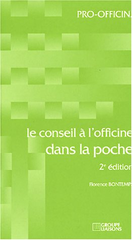 Le  conseil à l'officine dans la poche