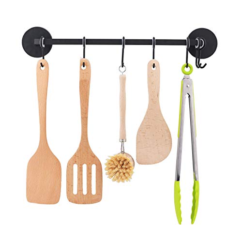 LEVOSHUA 7 Hooks Utensil Holder Untensil Rack Tool Hanger
