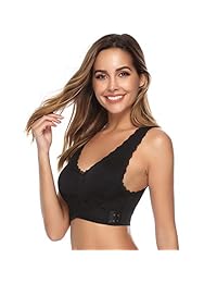 iClosam - Sujetador deportivo sin costuras, acolchado, sin costuras, de alto impacto, para yoga, gimnasio, entrenamiento, S-XL