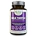 MILK THISTLE 250 mg | 120 Capsules | Pure Seed Extract - 80% Silymarin Standardized Quality | High Potency Liver Care, Detox and Cleanse Support for Men & Women | Vegan Herb Supplement | Non GMO Pills primary