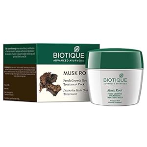 Biotique Bio Musk Root Fresh Growth Nourishing Treatment, 230g