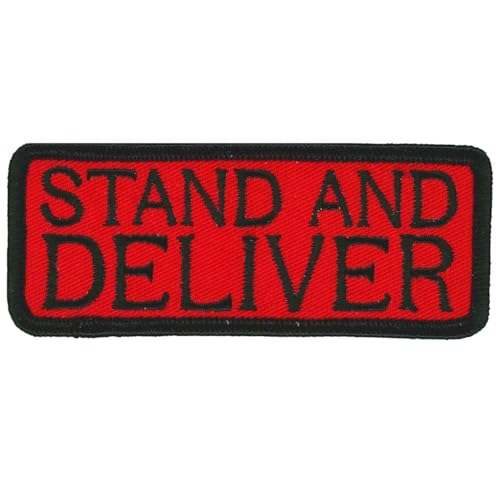 Milwaukee Leather Stand and Deliver Patch - 4W X 1.5H