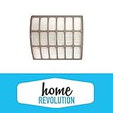Shark NV80 HEPA Filter Home Revolution Brand Replacement Fits Shark Navigator Professional Model NV80 Vacuums, Compare to Shark Navigator Professional Part # XFF80