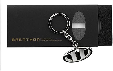 BRENTHON Keyring Keychain Brand Genuine Chrome
