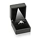 Geff House Engagement Jewelry Ring Box with LED Light