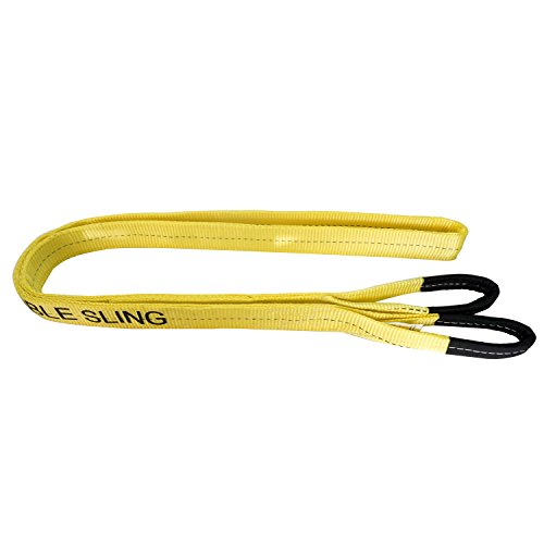 Reliablesling 2"x10' Heavy Duty Flat Eye Lift Sling