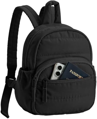 backpack quilted polyester mini Amazon.com: BAGSMART Mini Backpack for Women, Lightweight Puffer Small  Backpack Purse, Quilted Casual Travel Daypack, Cute Water-Resistant Bookbag  for Daily, Black : Clothing, Shoes & Jewelry