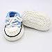 Crochet Baby Sneaker Booties Unisex Gender Neutral - Crib Shoes for Infant or Newborn - Baby Shower Gifts for Boy or Girl - Shoes for Babies - Baby First Shoes - Blue, Pink, Yellow, Turquoise