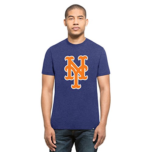 MLB New York Mets Men's '47 Club Tee, Royal, XX-Large