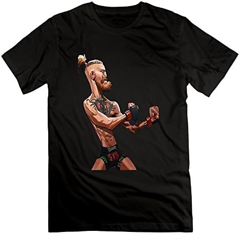 LianJian Conor McGregor Funny Men's T-Shirt Medium Black Mens