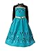 Frozen ELSA Coronation Dress + Cape + Gloves (6-7 Years, Blue)