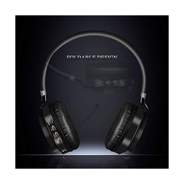 Riwbox-WT-8S-Bluetooth-Headphones-Led-Light-Up-Wireless-Headphones-Over-Ear-Hi-Fi-Stereo-Foldable-WirelessWired-Headsets-With-Mic-And-TF-Card-Compatible-for-TabletLaptopTV-Black Riwbox WT-8S Bluetooth Headphones, Led Light Up Wireless Headphones Over Ear Hi-Fi Stereo Foldable Wireless/Wired…