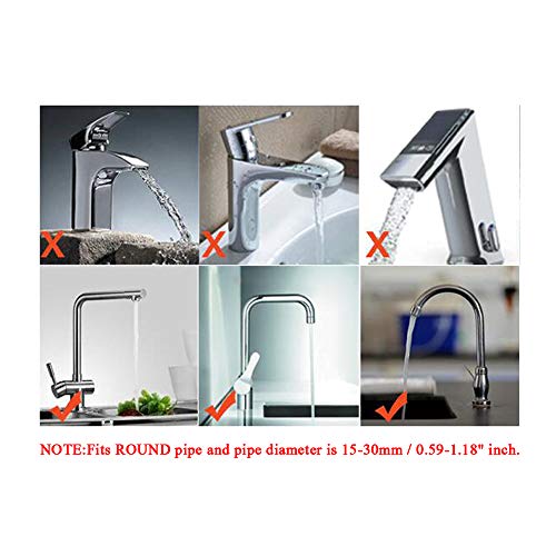 TuuTyss Stainless Steel Sink Faucet Sponge Holder Sink Caddy Organizer for Kitchen Accessories