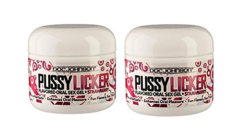 New Pussy Licker Edible Oral Sex Vagina Vaginal Lube Gel Lubricant 2 Oz Strawberry Flavor Original