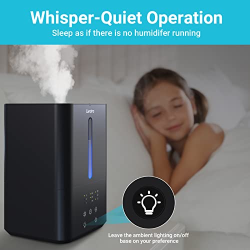 Livatro 4.5L Top Fill Humidifiers for Bedroom Large Room Home, Cool