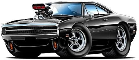 Dom's 1970 Charger Blown Hemi Wall Decal Graphic 4ft Long