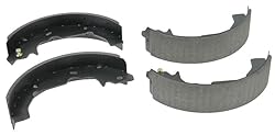 TRQ Rear Brake Shoe and Drum Kit Set 5 Stud