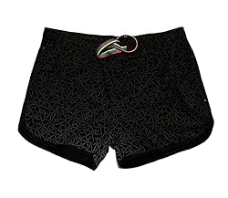 Mens Running Booty Shorts, Zippered Pockets, Rave