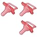 Dr. Brown's HappyPaci 100% Silicone Pacifier, 0m+, Pink, 3 Count primary