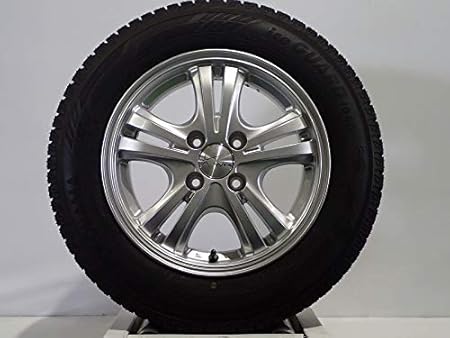 Amazon 横浜タイヤ 中古 スタッドレスタイヤ ホイールセット 4本セット 165 70r14 ヨコハマ アイスガードig60 1455 38 4h100 フメイ Wb 14インチ 中古 タイヤ 165 70 14 中古タイヤ タイヤ ホイールセット 車 バイク